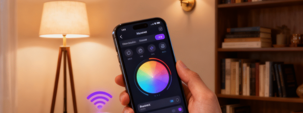 展示不同场景的照明控制 1
